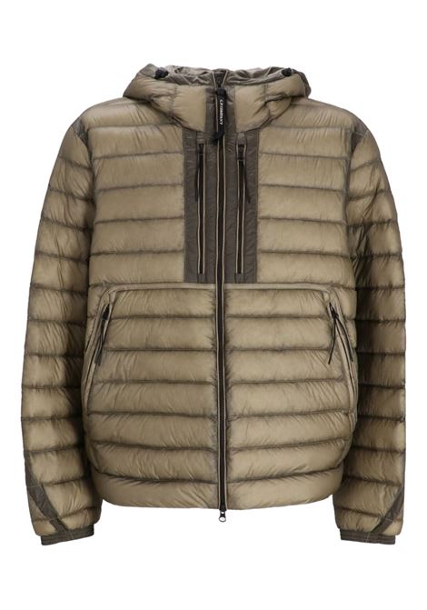 d.d. shell google down jacket man brown C.P. COMPANY | 19CMOW031A-110416A356